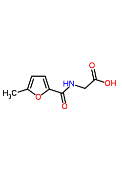 [(5-Methyl-furan-2-carbonyl)-amino]-acetic acid Structure,97207-45-9Structure