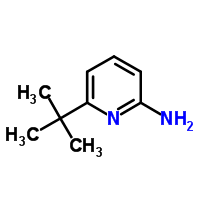 6-叔丁基吡啶-2-胺結(jié)構(gòu)式_97634-83-8結(jié)構(gòu)式