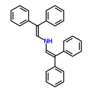 N-(2,2-diphenylethenyl)-2,2-diphenyl-ethenamine Structure,985-09-1Structure