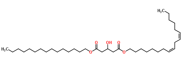 1-Linoleoyl-3-palmitoyl-rac-glycerol Structure,99032-71-0Structure